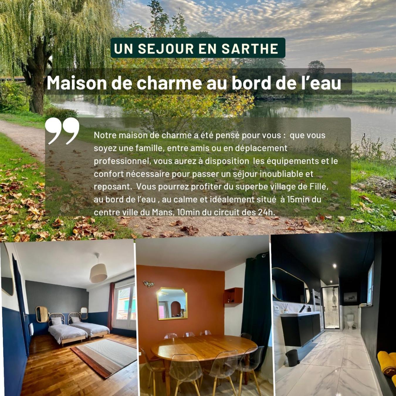Holiday home Au Bord De La Sarthe - 6 Personnes